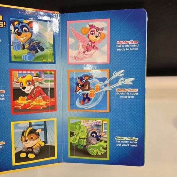Nickelodeon PAW Patrol Mighty Pups Charged Up! Lift & Slide Board Book - Picture 3 of 8